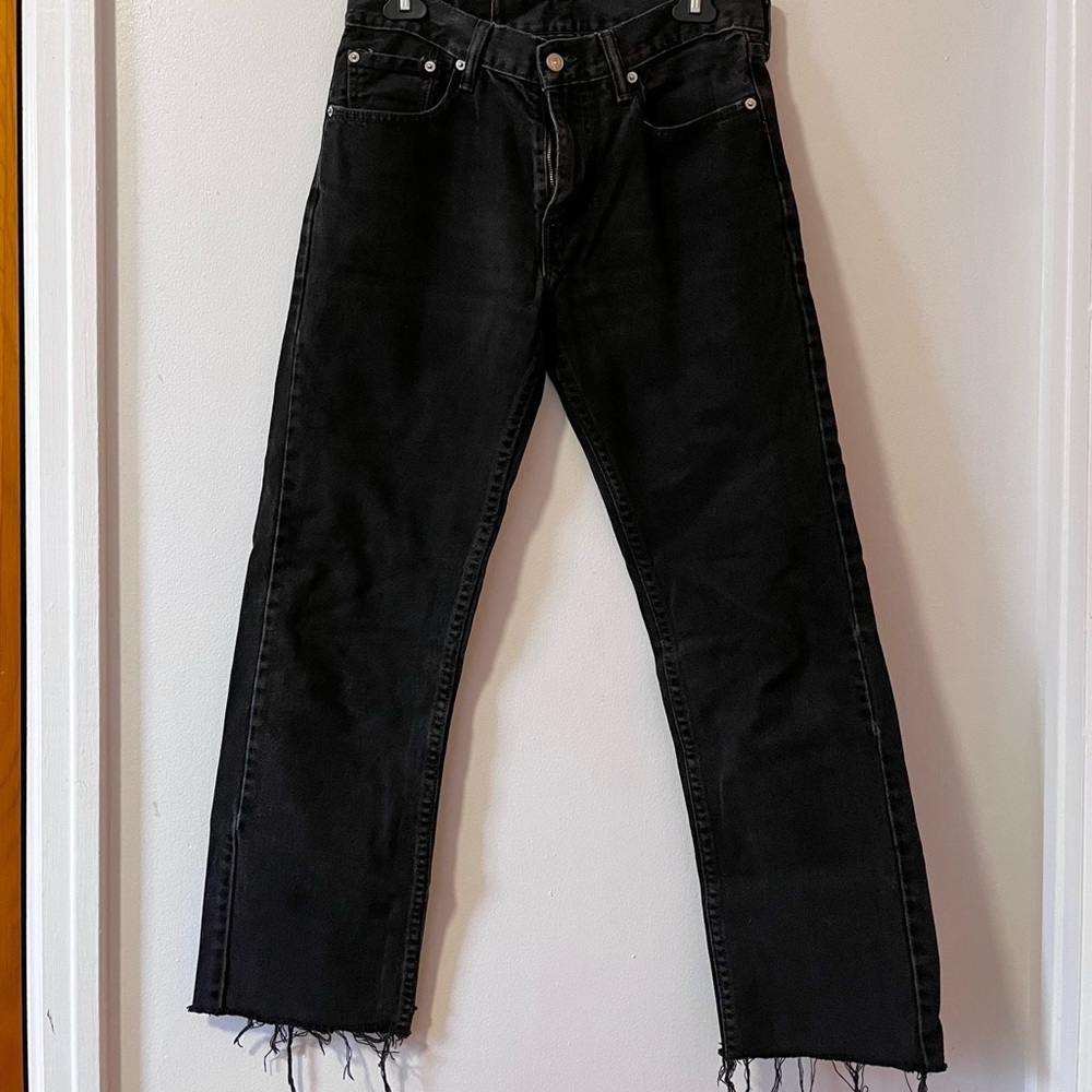 Distressed Hem Levi’s Jeans
